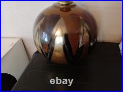Lampe Céramique Dans Le Style Jean Yves Lemonnier. Non Signé