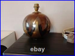 Lampe Céramique Dans Le Style Jean Yves Lemonnier. Non Signé