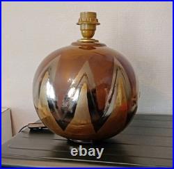 Lampe Céramique Dans Le Style Jean Yves Lemonnier. Non Signé