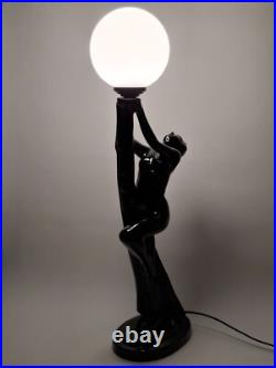 Lampe Ceramique Style Art Deco Femme Nue Luminaire Erotique Lampe Ceramique Style Art Deco Femme Nue Luminaire Erotique
