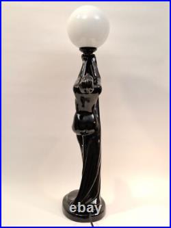 Lampe Ceramique Style Art Deco Femme Nue Luminaire Erotique Lampe Ceramique Style Art Deco Femme Nue Luminaire Erotique