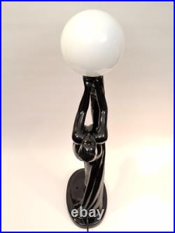 Lampe Ceramique Style Art Deco Femme Nue Luminaire Erotique Lampe Ceramique Style Art Deco Femme Nue Luminaire Erotique