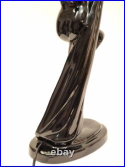 Lampe Ceramique Style Art Deco Femme Nue Luminaire Erotique Lampe Ceramique Style Art Deco Femme Nue Luminaire Erotique