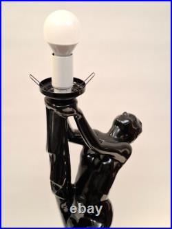 Lampe Ceramique Style Art Deco Femme Nue Luminaire Erotique Lampe Ceramique Style Art Deco Femme Nue Luminaire Erotique