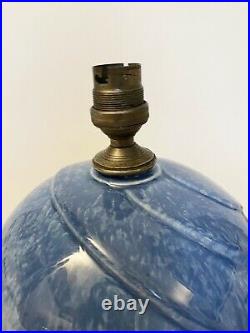 Lampe art deco Boule Céramique Bronze années 30