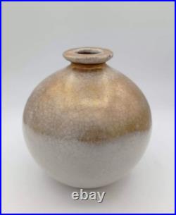 Lampe céramique or Art déco Brisdoux Bonny