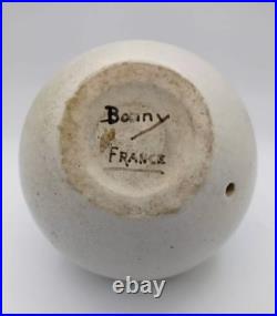 Lampe céramique or Art déco Brisdoux Bonny