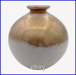 Lampe céramique or Art déco Brisdoux Bonny