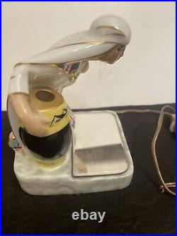 Lampe veilleuse art déco Orientaliste Limoge 1920/1930