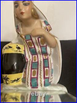 Lampe veilleuse art déco Orientaliste Limoge 1920/1930