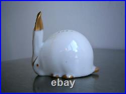 Lapin E. M. Sandoz T. Haviland Porcelaine Art déco Céramique animalière 1930