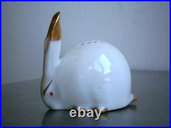 Lapin E. M. Sandoz T. Haviland Porcelaine Art déco Céramique animalière 1930