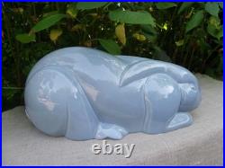 Lapin En Céramique De Saint Clément Signé Charles Lemanceau Art Déco Lapin En Céramique De Saint Clément Signé Charles Lemanceau Art Déco