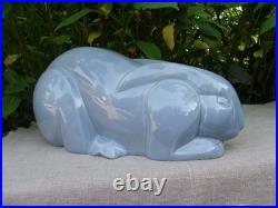 Lapin En Céramique De Saint Clément Signé Charles Lemanceau Art Déco Lapin En Céramique De Saint Clément Signé Charles Lemanceau Art Déco