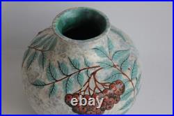 Louis Auguste DAGE Vase céramique Art déco (63807) Louis Auguste DAGE Vase céramique Art déco (63807)