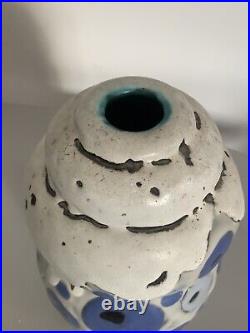 Louis Dage beau vase Art deco en ceramique