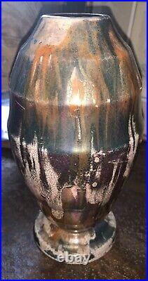 Lucien Brisdoux à Bonny sur Loire céramique vase art déco 1920's tbe