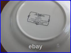 N23.585 Obernai Sarreguemines France assiette céramique faïence art déco table