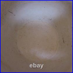 N9417 céramique poterie ciment récipient coupe vide-poche blanc art déco table