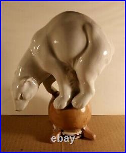 Ours en céramique art déco 1930