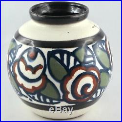 PAUL JACQUET Vase Boule Céramique ART DECO 1930 savoie/sispa/jourdain/primavera