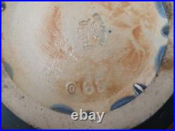 PIERREFONDS HÉRALDIQUE céramique métallisée, paire de vases h 40 cm ART DECO