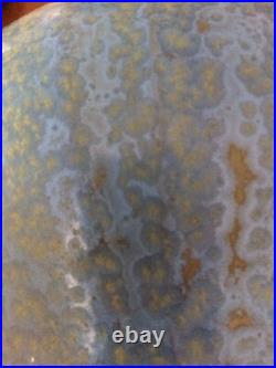 PIERREFONDS HÉRALDIQUE céramique métallisée, paire de vases h 40 cm ART DECO