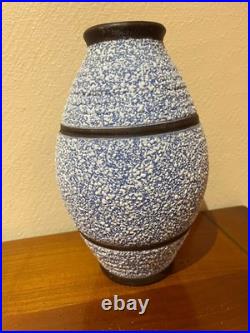 Paire De Vases Art Deco Signes Odyv -numero 565