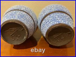 Paire De Vases Art Deco Signes Odyv -numero 565