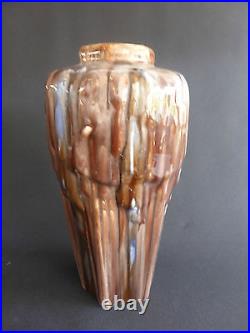 Paire De Vases Art Deco Thulin Belgium Art Potery Vintage Ceramique