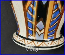 Paire de vase Art Déco Auguste MOUZIN Modèle 207 decor 724