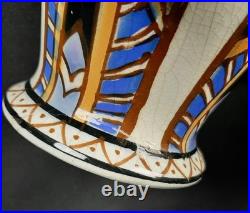 Paire de vase Art Déco Auguste MOUZIN Modèle 207 decor 724