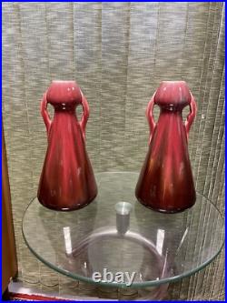 Paire de vase céramique art deco Orchies