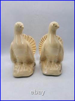 Paire serre-livres céramique d'art de Bordeaux CAB colombes Art Déco