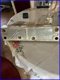 Panthère art déco céramique