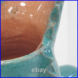 Pichet 21 cm zoomorphe carafe ceramique atelier louis tissier tunisien art deco Pichet 21 cm zoomorphe carafe ceramique atelier louis tissier tunisien art deco