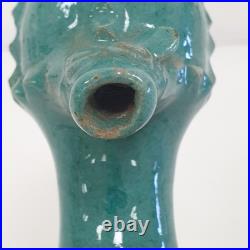 Pichet 21 cm zoomorphe carafe ceramique atelier louis tissier tunisien art deco Pichet 21 cm zoomorphe carafe ceramique atelier louis tissier tunisien art deco
