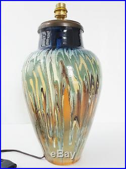 Pied De Lampe Ceramique Art Deco 1940 1950 Vintage 40s 50s