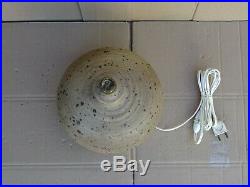 Pied de lampe boule en grès par GUSTAVE TIFFOCHE céramique année 50
