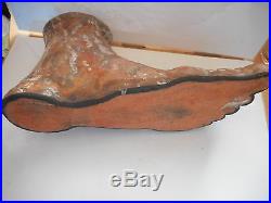 Pied humain en ceramique human foot ceramic