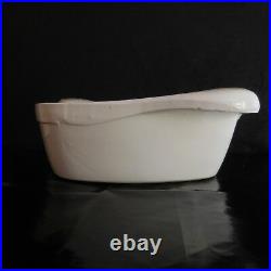 Plat poterie céramique faïence oie canard vintage art déco XXe PN France N2857