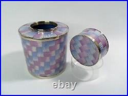 Pot Boite A Thé Urne Émaux Cloisonnés Cuivre Art Déco Jouvin Design Enameled Jar