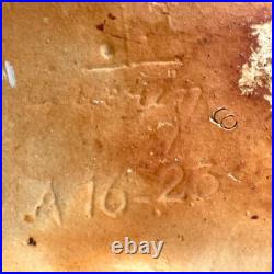 RARE, VASE CHIEN DE FÔ Art Déco Grés GUERIN à BOUFFIOULX Céramique Belgique