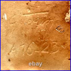 RARE, VASE CHIEN DE FÔ Art Déco Grés GUERIN à BOUFFIOULX Céramique Belgique