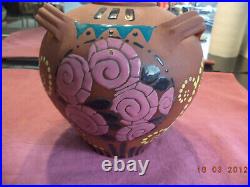 RARE VASE Céramique JEAN LECLERC à VALLAURIS, Art Deco 1930/années 30/barol