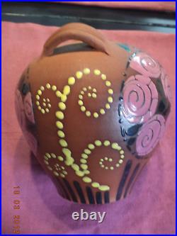 RARE VASE Céramique JEAN LECLERC à VALLAURIS, Art Deco 1930/années 30/barol