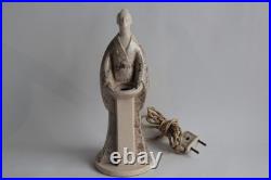 ROBJ Veilleuse Brûle parfum anthropomorphe céramique craquelée Art déco (61812) ROBJ Veilleuse Brûle parfum anthropomorphe céramique craquelée Art déco (61812)