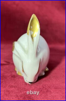 Rabbit Lapin Sandoz Limoges Haviland Saleron Saliere Poivriere Ancien Art Deco