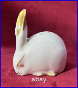 Rabbit Lapin Sandoz Limoges Haviland Saleron Saliere Poivriere Ancien Art Deco
