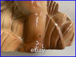 Rare Ceramique Art Deco 1930 Elephant Par Charles Lemanceau Rare Ceramique Art Deco 1930 Elephant Par Charles Lemanceau